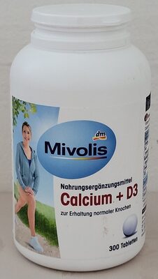 Calcium + D3 front packaging