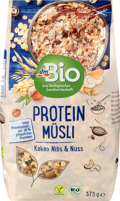 Proteinmüsli Kakao Nibs & Nuss
