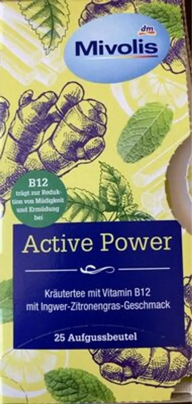 Active Power - Kräutertee front packaging