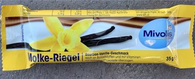 Mole-Riegel Buorbon-Vanille-Geschmack front packaging