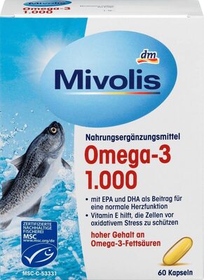 omega-3 front packaging