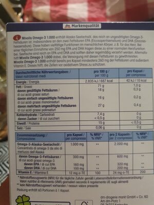 omega-3 ingredients label