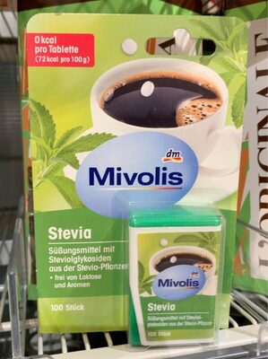 Stevia front packaging