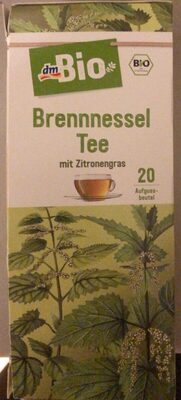 Brennessel-Tee mit Zitronengras front packaging