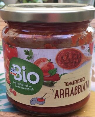 Tomatensauce arrabbiata front packaging