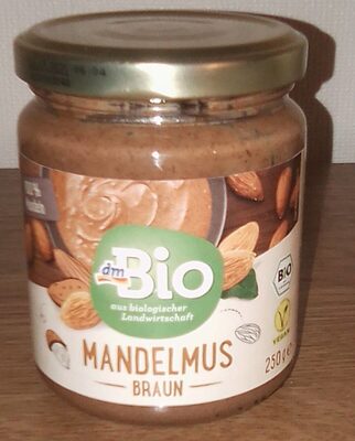 Mandelmus Braun front packaging