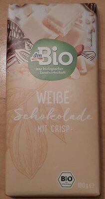 Weisse Schokolade mit Crisp