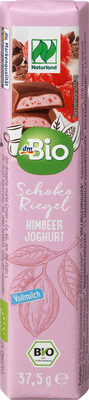 Schokoriegel Himbeer Joghurt front packaging