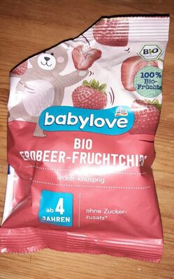 Babylove bio Erdbeer fruchtchips