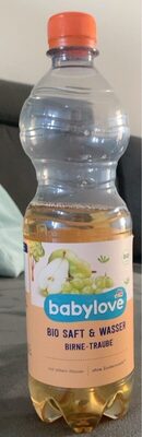 Bio Saft & Wasser - Birne Traube