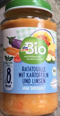 Ratatouille mit Kartoffeln und Linsen