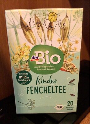Kinder Fencheltee front packaging