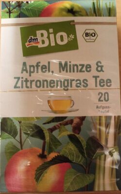 Apfef, minze & zitronengras tee