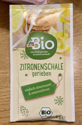 Zitronenschale gerieben front packaging
