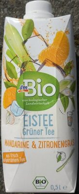 Eistee Grüner Tee Mandarine & Zitronengras