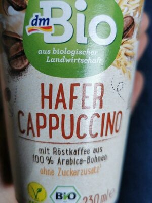 Hafer Cappuccino front packaging
