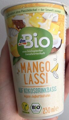 Mango Lassi auf Kokosdrinkbasis front packaging