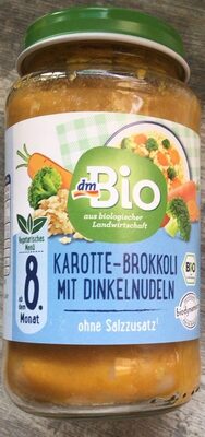 Karotte Brokkoli mit Dinkelnudeln (ab 8. Monat)