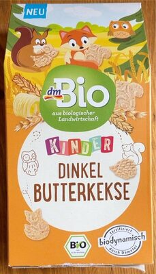 Dinkel Butterkekse front packaging