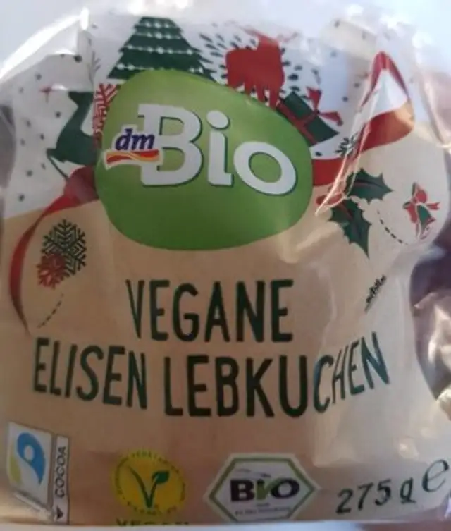 Vegane Elisen Lebkuchen front packaging