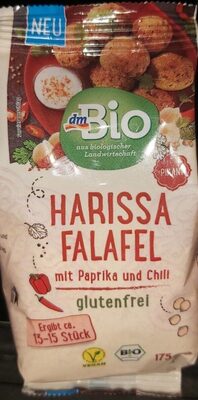 Harissa Falafel m. Paprika u. Chili front packaging