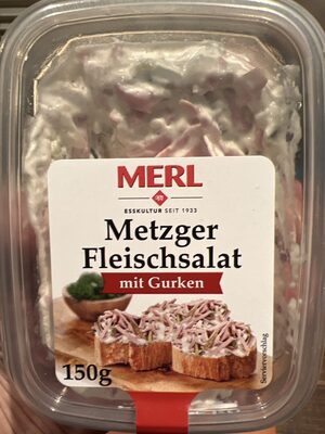 Metzger Fleischsalat mit Gurken