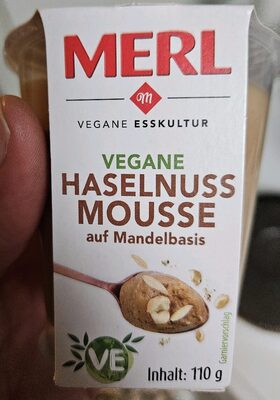 vegane Haselnuss Mousse