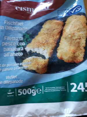 Fischfilet in Dillpanade