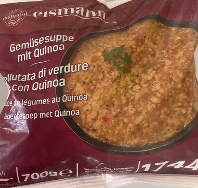 Vellutata di Verdure con Quinoa front packaging