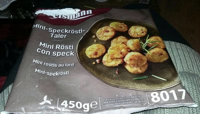 Mini rostis au lard