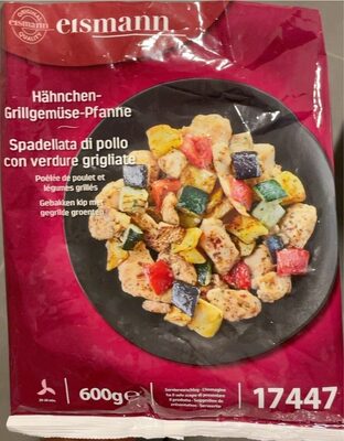 Spadellata di pollo con verdure grigliate