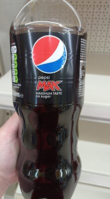 Pepsi Max 1.5L front packaging