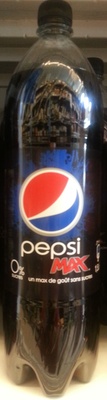 Pepsi Max NO SUGAR front packaging