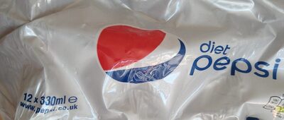 Diet Pepsi front packaging