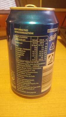 Pepsi  front packaging