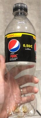 Pepsi max zero front packaging
