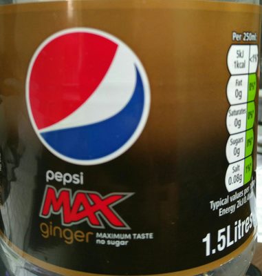 Pepsi Max Ginger