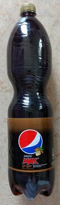 Pepsi max ginger front packaging