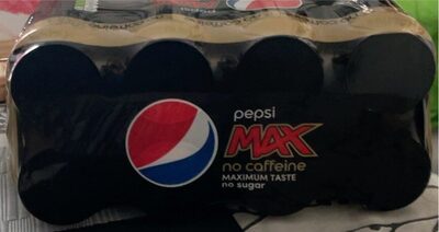 Pepsi max no caffeine