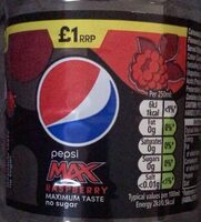 raspberry pepsi max