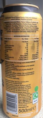 original energy drink front packaging