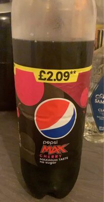 Cheery pepsi max