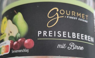 Preiselbeeren mit Birne