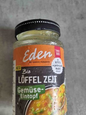 Bio Löffel Zeit Gemüse-Eintopf front packaging