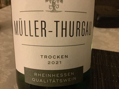 Müller-Thurgau Trocken 2021