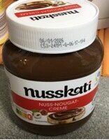 Nuss Nougat Creme front packaging