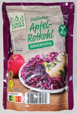 Apfel-Rotkohl front packaging