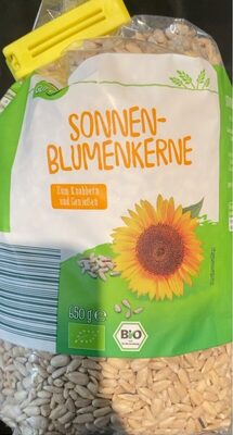 Glas mittel ALDI GUT BIO-Kerne Sonnenblumenkerne, 650g 1.75€ 1kg 2.69€