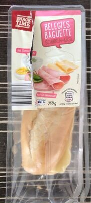 Belegtes Baguette - Schinken-Käse