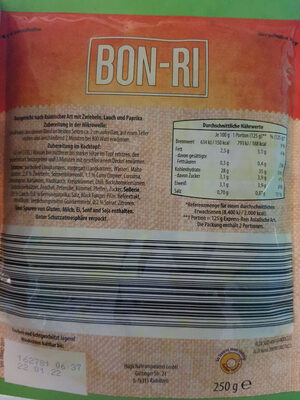 BON-RI Express Reis Parboiled Asiatische Art